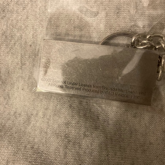 Slipknot licensed official y2k 2000’s vintage merchandise keychain - Picture 2 of 5